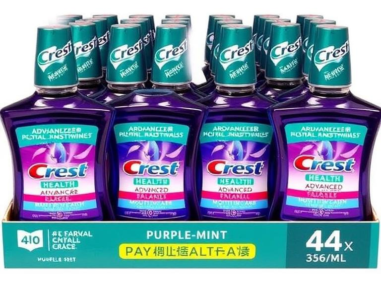 Crest Pro-Health Advanced Enamel Care Mouthwash Purple-Mint 36ml x 48/cs