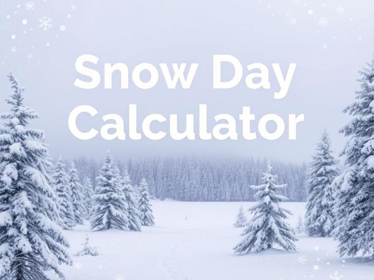 Snow Day Calculator: How to Predict School Closures and Snow Days with Ease